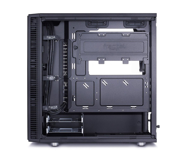 FRACTAL DESIGN Define Mini C TG 3. 5'HDD/2.5'SDD uATX/ITX Tempered Glass   side panel FD-CA-DEF-MINI-C-BK-TG - 442149 - zdjęcie 8